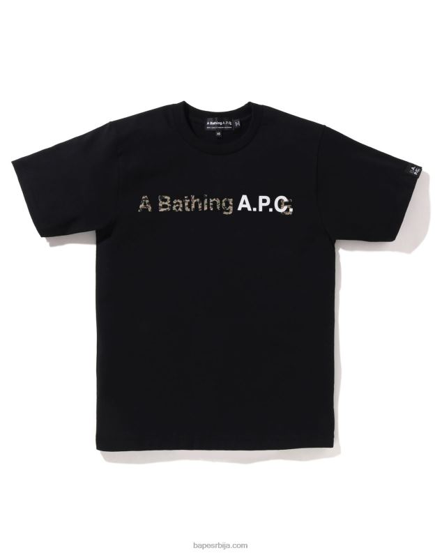 црн Жене A Bathing Ape к а.п.ц. широка мајица J4280900