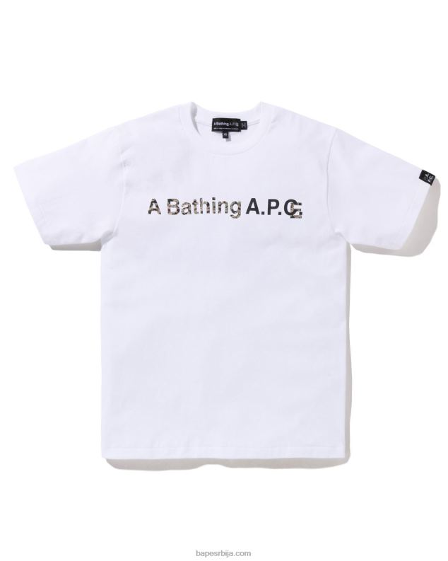 бео Жене A Bathing Ape к а.п.ц. широка мајица J4280901