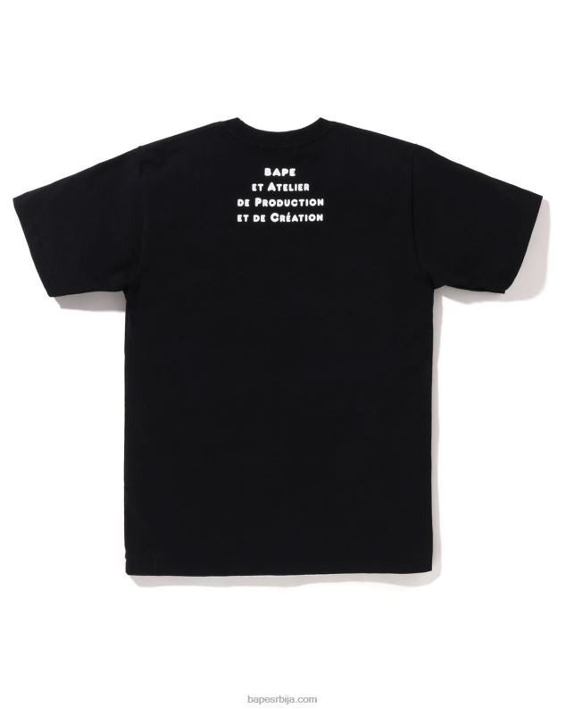 црн Жене A Bathing Ape к а.п.ц. мило широка мајица J4280902