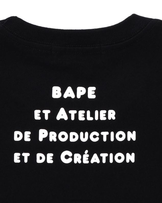 црн Жене A Bathing Ape к а.п.ц. мило широка мајица J4280902