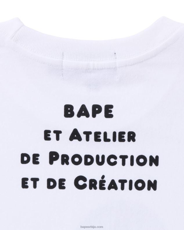 бео Жене A Bathing Ape к а.п.ц. мило широка мајица J4280904