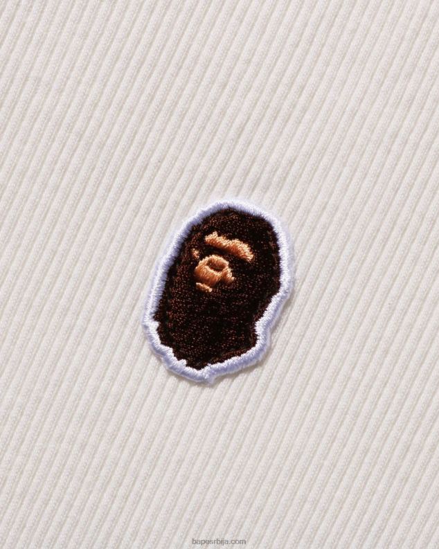 бео Жене A Bathing Ape глава једна тачка ребра J4280910