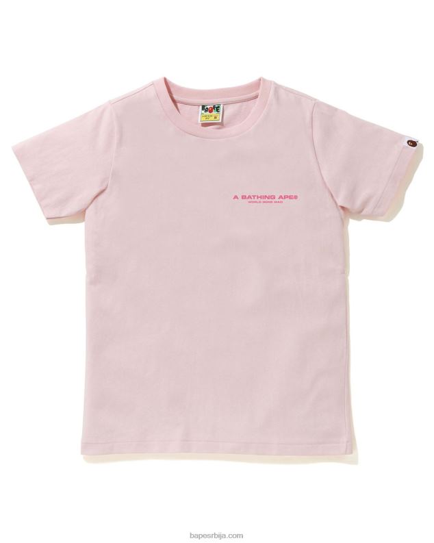 розе Жене A Bathing Ape лине цамо мајица J4280925