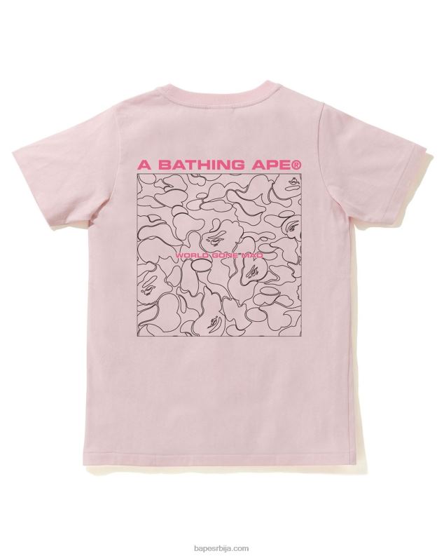 розе Жене A Bathing Ape лине цамо мајица J4280925