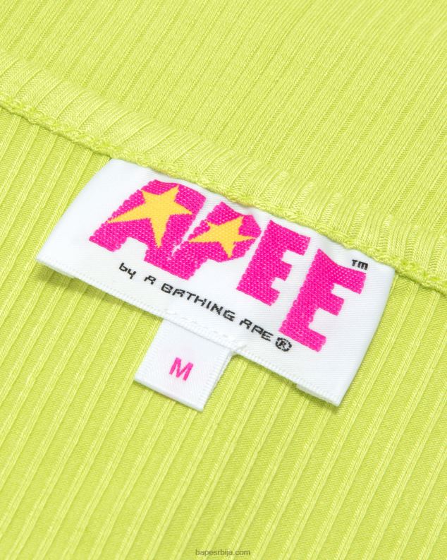 светло зелена Жене A Bathing Ape скраћени горњи део на везице са логом J4280933