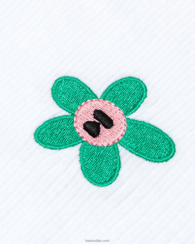бео Жене A Bathing Ape скраћени горњи део на везице са логом J4280935