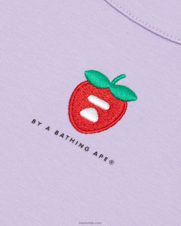 лила Жене A Bathing Ape лого бобичаста мајица J4280938