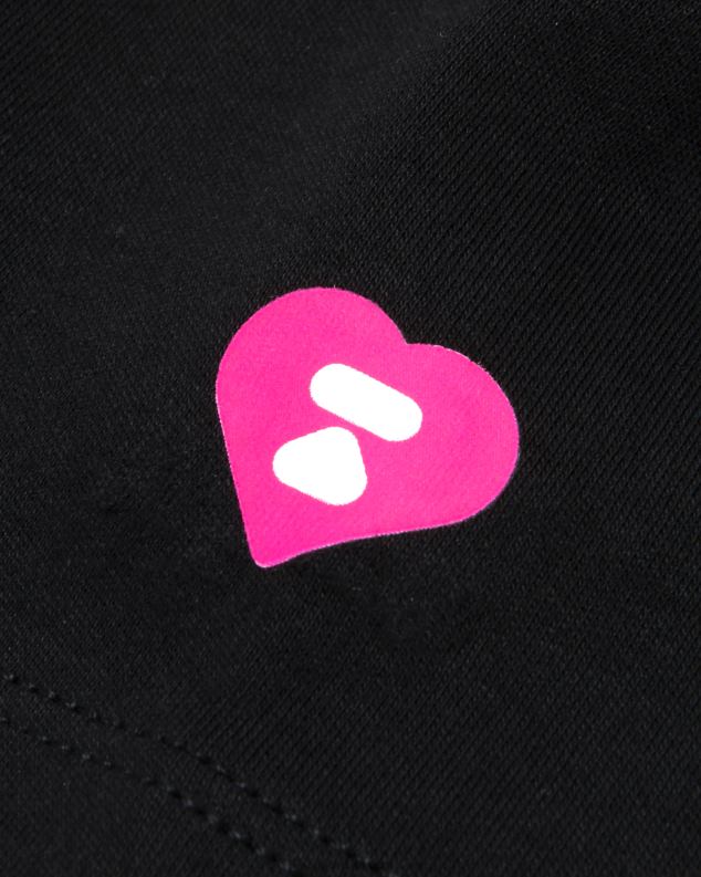 црн Жене A Bathing Ape изрезана мајица са двоструким логотипом J4280954