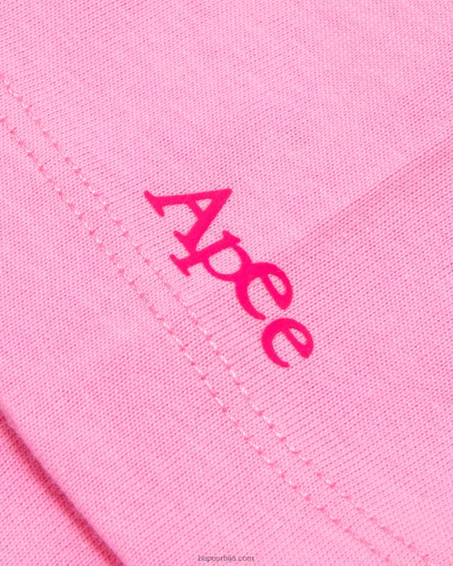 розе Жене A Bathing Ape класична мајица J4280957