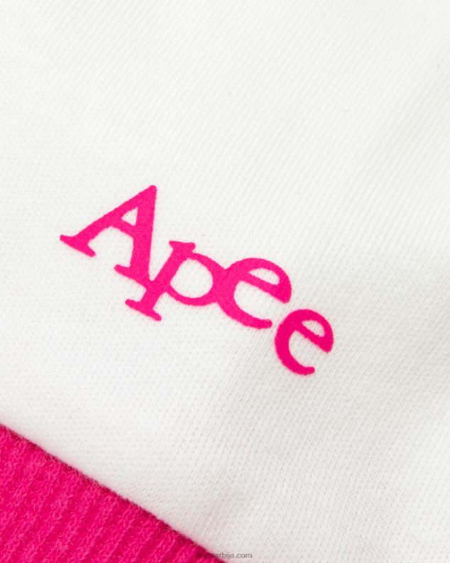 зид бео Жене A Bathing Ape мајица са изрезивањем срца J4280963