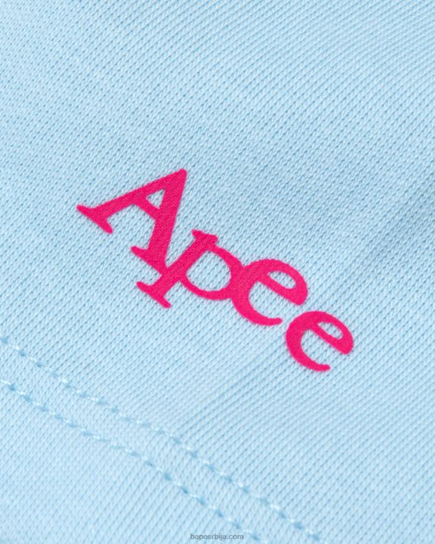 небеско плаветнило Жене A Bathing Ape изрезана мајица са цветом J4280965