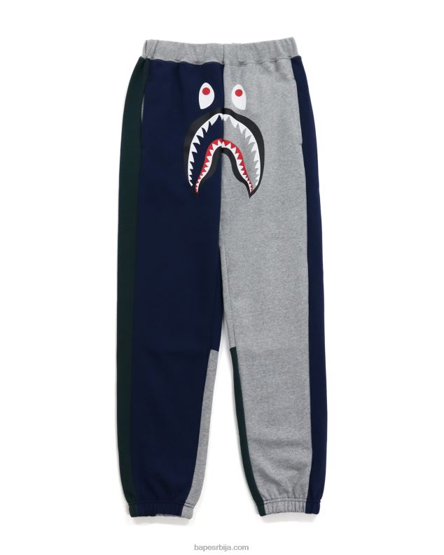 сива Жене A Bathing Ape црази схарк тренирке J42801048