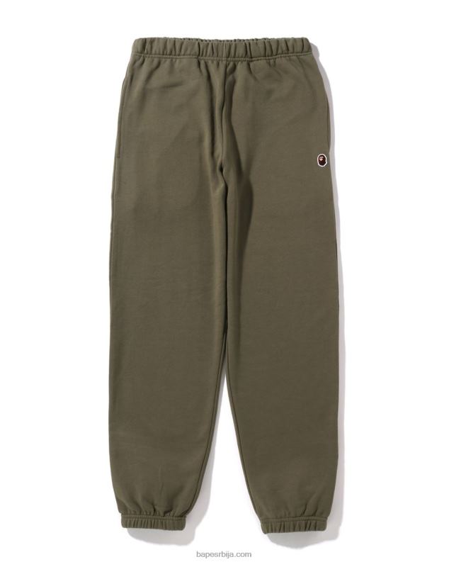 Војничко зелена Жене A Bathing Ape хеад оне поинт оверсизед тренирке J4280974