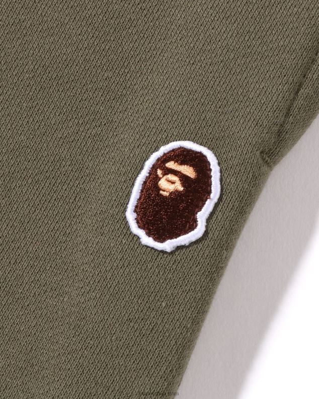 Војничко зелена Жене A Bathing Ape хеад оне поинт оверсизед тренирке J4280974