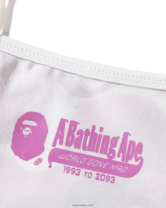 розе Жене A Bathing Ape мермер цамо камисол J4280922