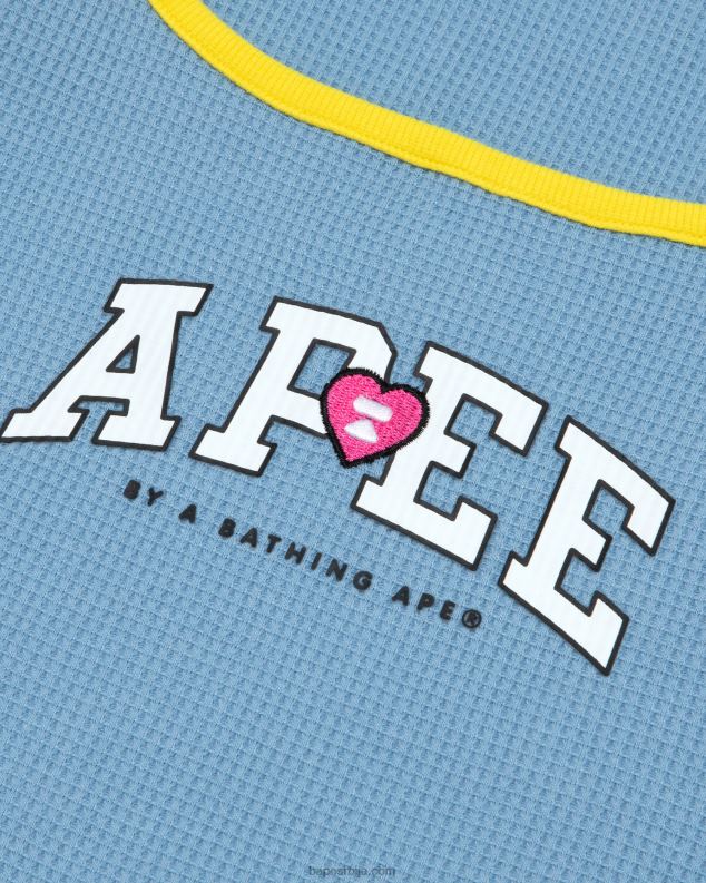 кисело плаво Жене A Bathing Ape графички прслук J4280947