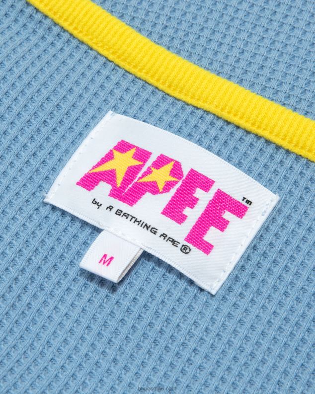 кисело плаво Жене A Bathing Ape графички прслук J4280947