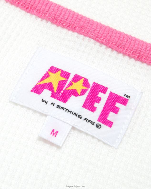 зид бео Жене A Bathing Ape графички прслук J4280948