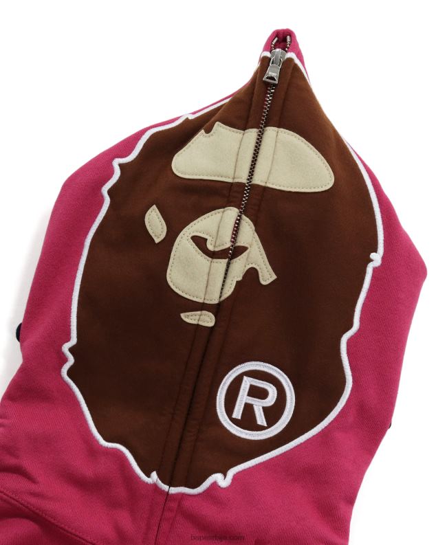карминска ружа Жене A Bathing Ape 2. дуксерица са пуним патентним затварачем J42801037