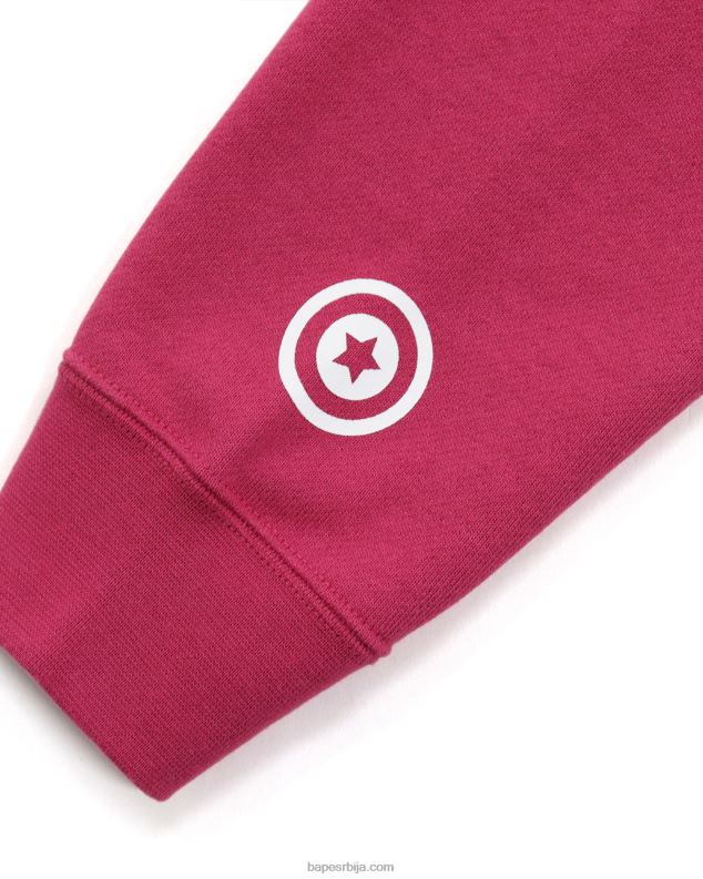 карминска ружа Жене A Bathing Ape 2. дуксерица са пуним патентним затварачем J42801037