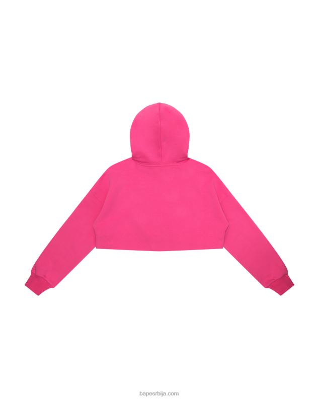 розе Жене A Bathing Ape апее лого изрезана капуљача J42801029