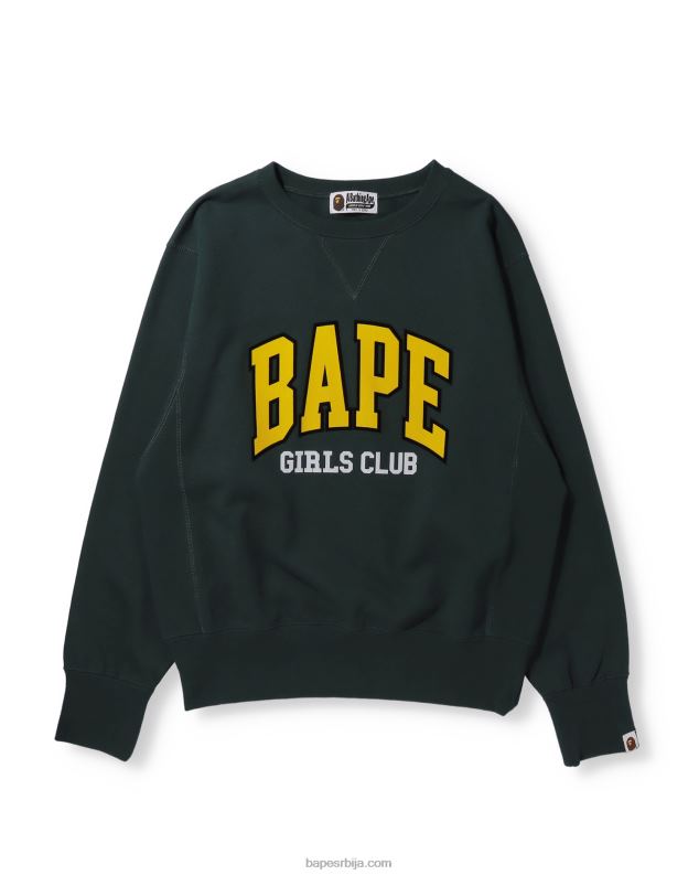 дубока џунгла Жене A Bathing Ape клуб широки врат J42801032