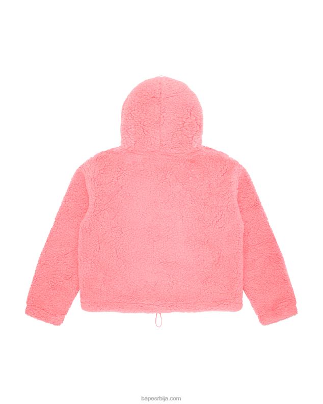 розе Жене A Bathing Ape превелика дуксерица J42801056