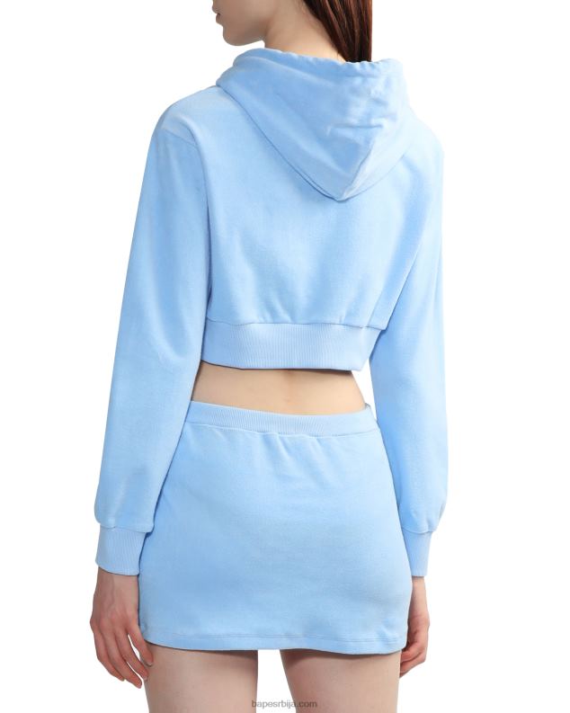 Плави Жене A Bathing Ape Хоодие са рајсфершлусом J4280843
