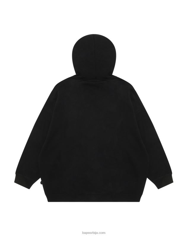 црн Жене A Bathing Ape баби мило хоодие J4280868
