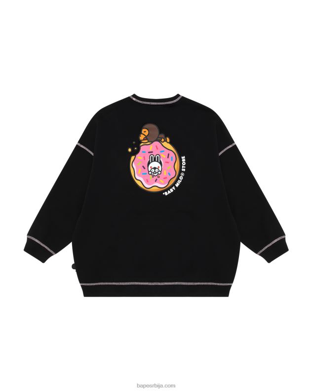 црн Жене A Bathing Ape баби мило дуксерица J4280869