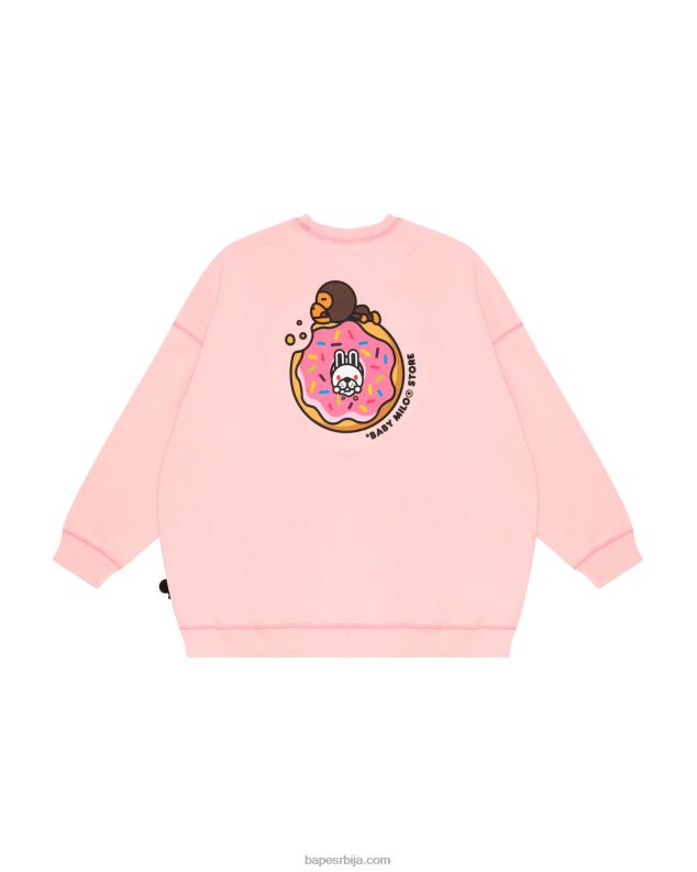розе Жене A Bathing Ape баби мило дуксерица J4280870