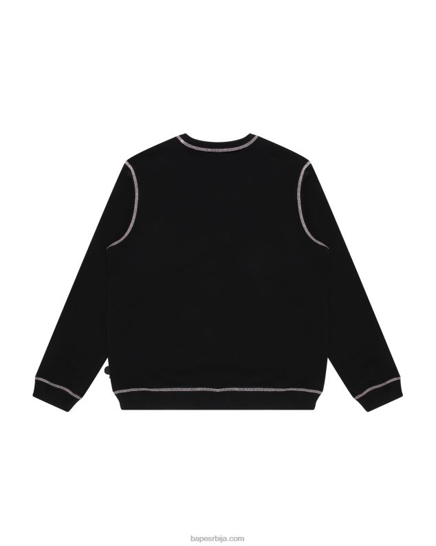 црн Жене A Bathing Ape баби мило дуксерица са округлим изрезом J4280905