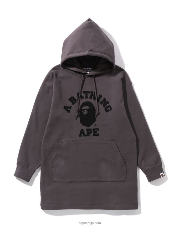тамно сива Жене A Bathing Ape хеад оне поинт хоодие једноделни J4280976