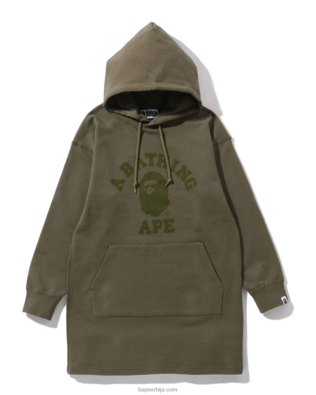 светло зелена Жене A Bathing Ape хеад оне поинт хоодие једноделни J4280977