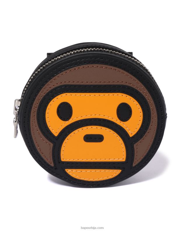 црн Жене A Bathing Ape баби мило мини торба за раме J42801067