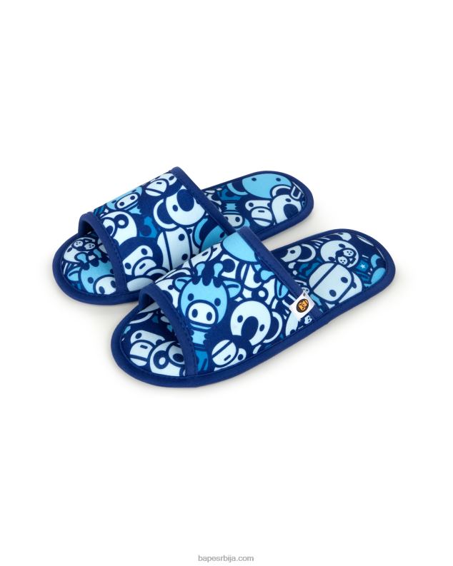Плави Жене A Bathing Ape баби мило папуче J42801218