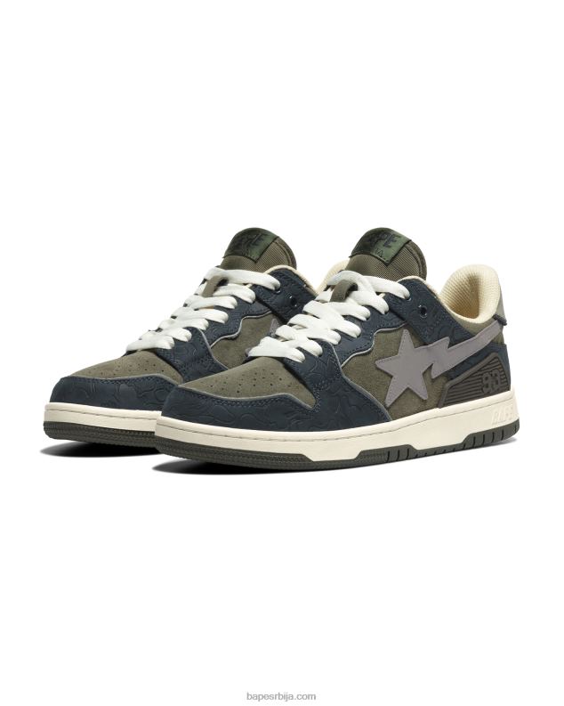 Морнарско плаво Жене A Bathing Ape ск8 ста патике J42801250
