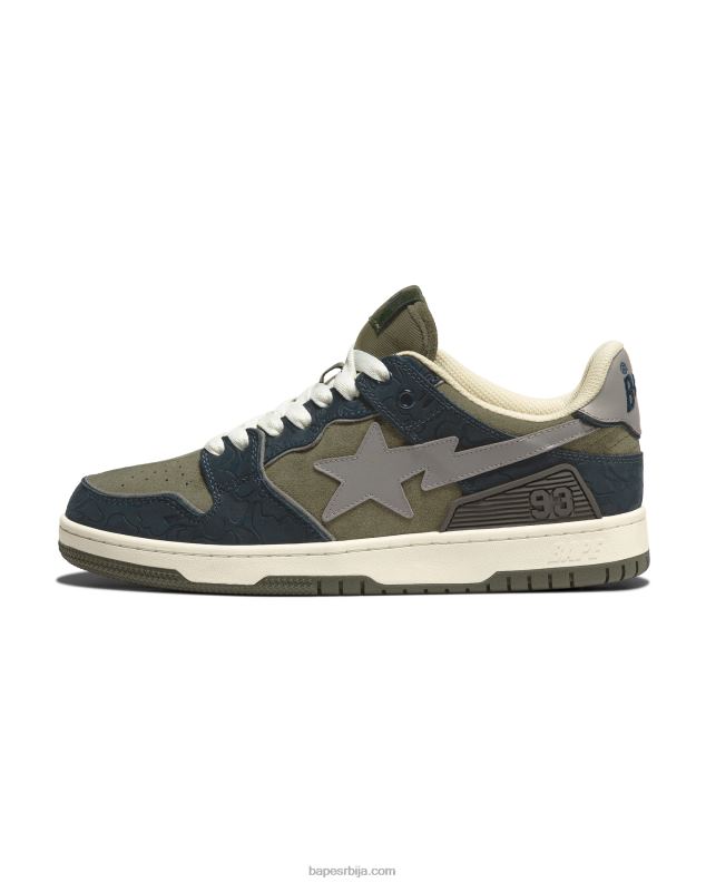 Морнарско плаво Жене A Bathing Ape ск8 ста патике J42801250
