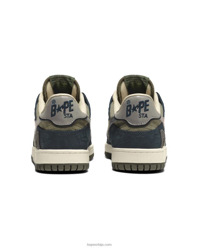 Морнарско плаво Жене A Bathing Ape ск8 ста патике J42801250