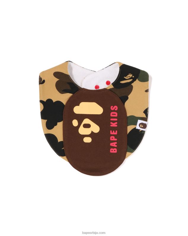 жута клинци A Bathing Ape 1. напртњача са мотивом маскирне главе J42801288