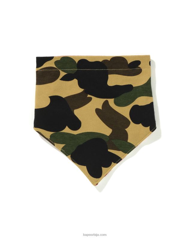 жута клинци A Bathing Ape 1. цамо бандана биб J42801632