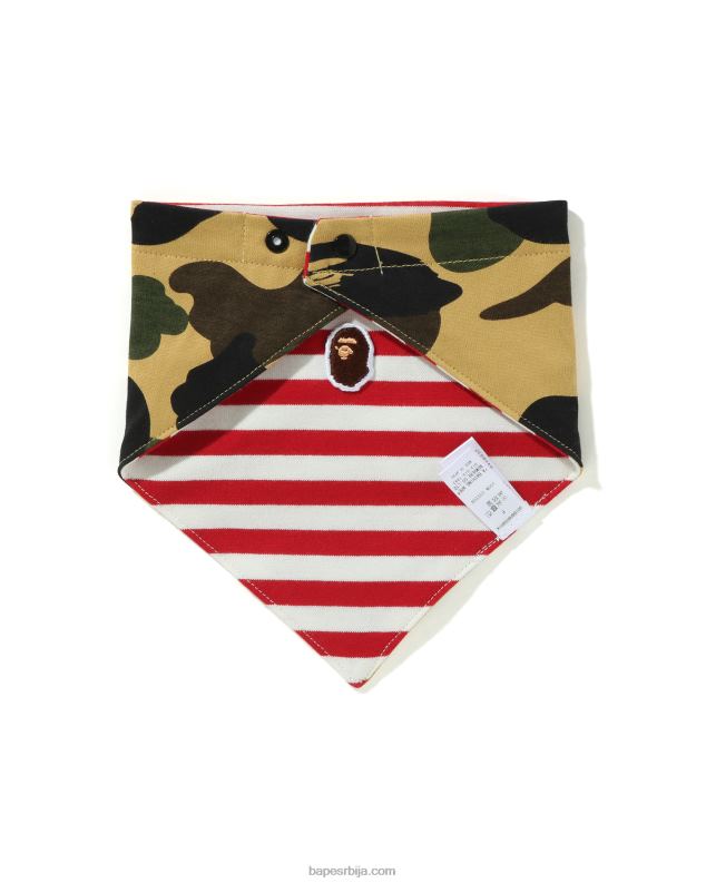жута клинци A Bathing Ape 1. цамо бандана биб J42801632