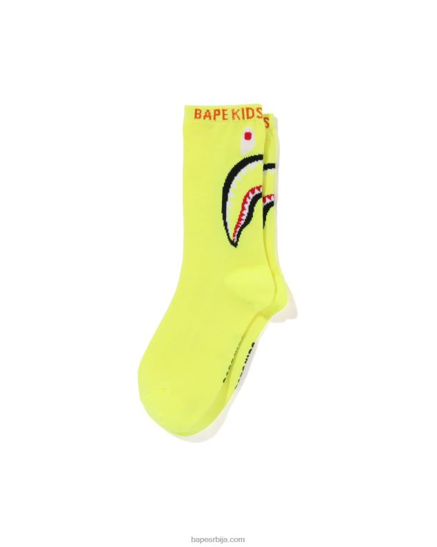 жута клинци A Bathing Ape чарапе од ајкула J42801404