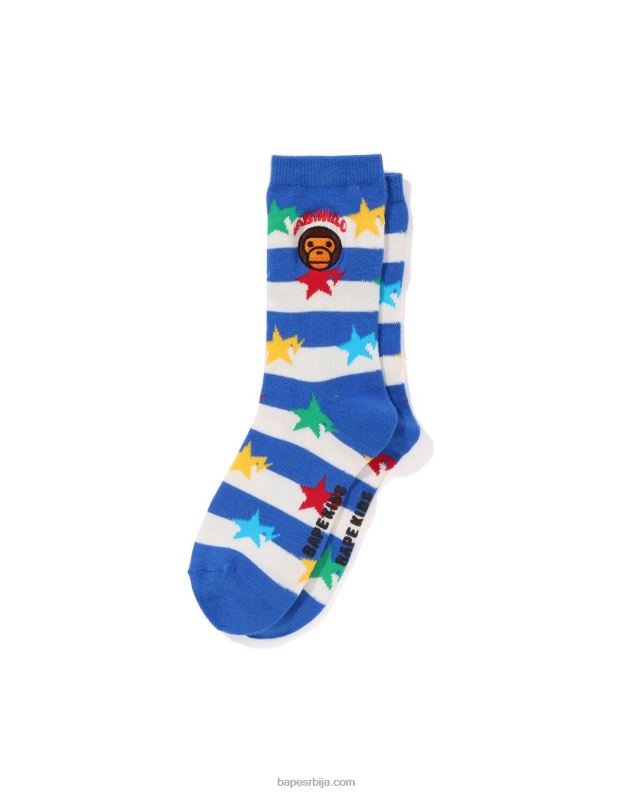 Плави клинци A Bathing Ape хооп баби мило ста чарапе J42801414