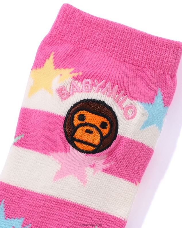 розе клинци A Bathing Ape хооп баби мило ста чарапе J42801415