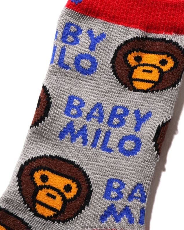 сива клинци A Bathing Ape беби мило чарапе J42801531