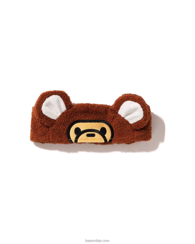 браон клинци A Bathing Ape баби мило беар еар боа трака за косу J42801534