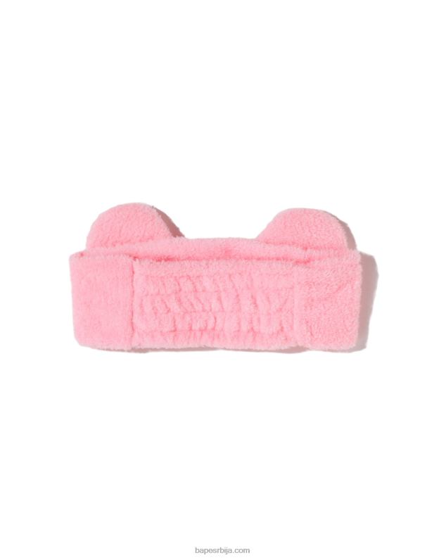 розе клинци A Bathing Ape баби мило беар еар боа трака за косу J42801535