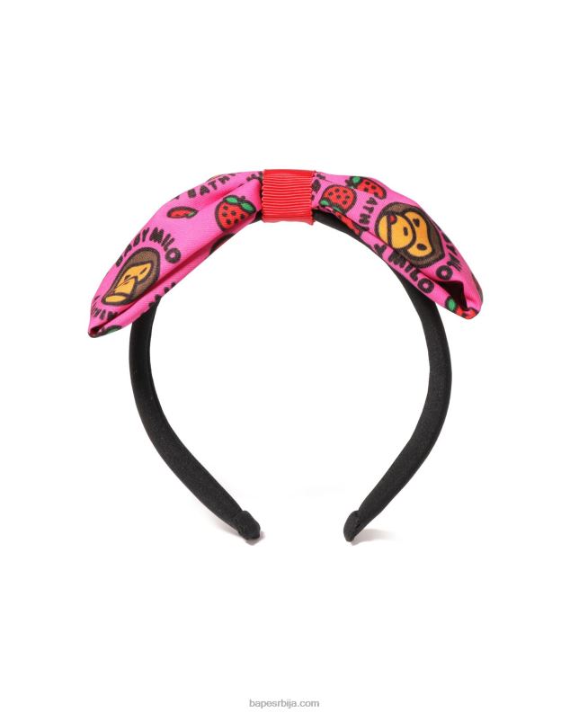 карминска ружа клинци A Bathing Ape баби мило јагода трака за косу J42801709