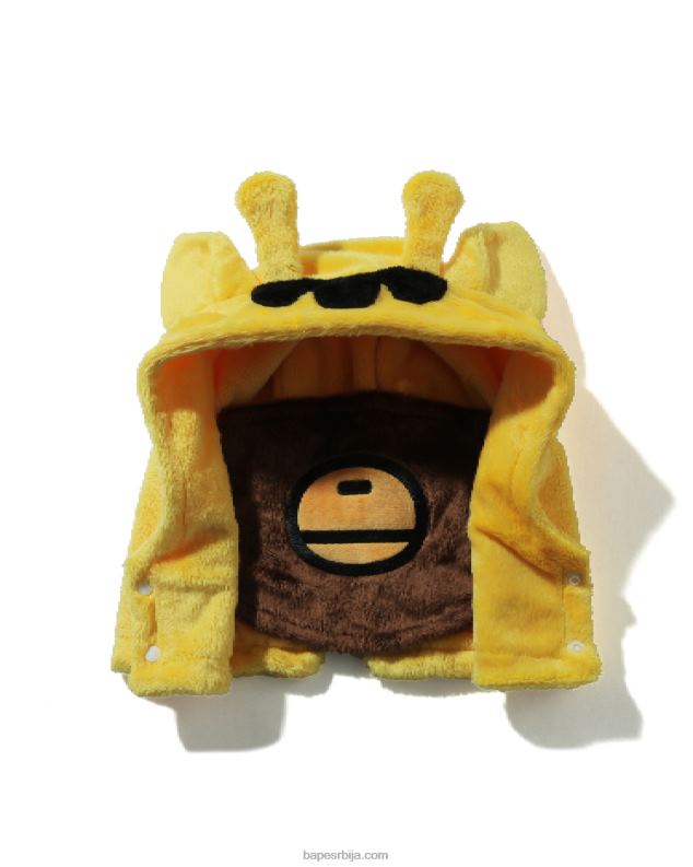 жута клинци A Bathing Ape беба мило пријатељи врат топлије J42801758